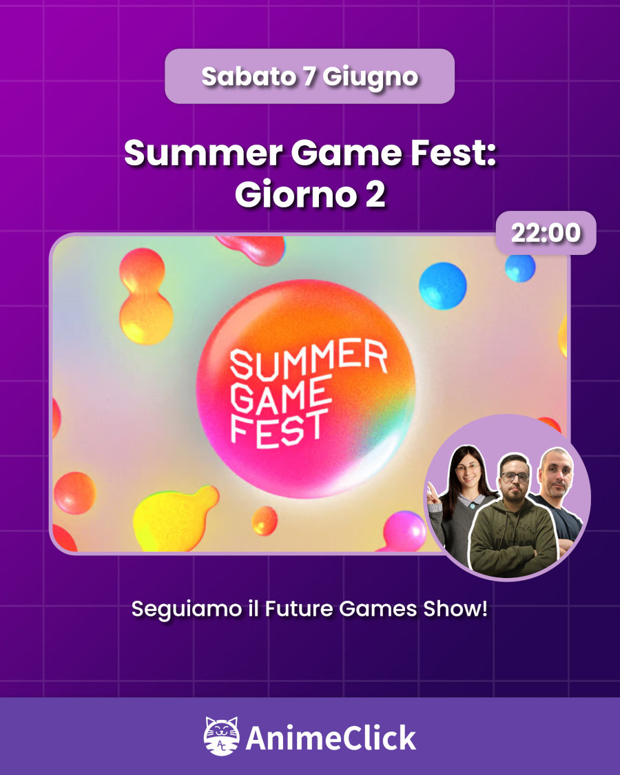 AnimeClick su Twitch: programma dal 2 all'8 giugno AnimeClick su Twitch: programma dal 2 all'8 giugno